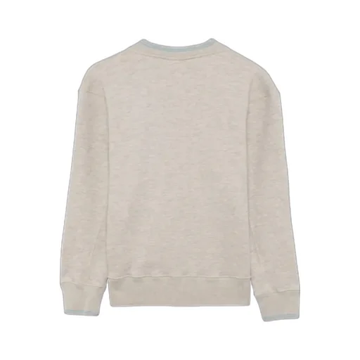 Logo-Stamp Drop Shoulder Sweatshirt