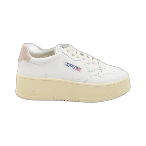 Platform Lace-Up Sneakers