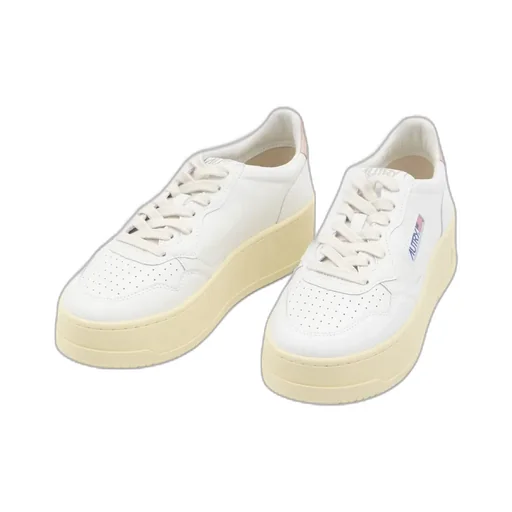 Platform Lace-Up Sneakers