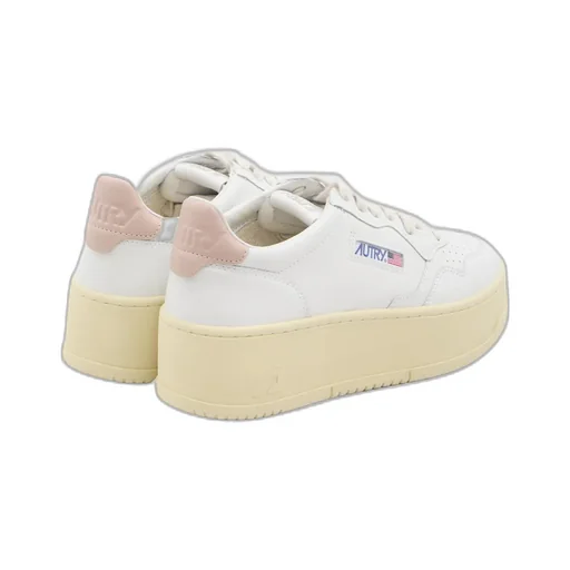 Platform Lace-Up Sneakers