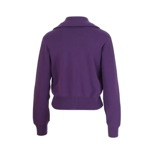 Knitted Tennis Zip Jacket