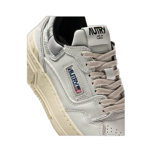 Low-Top Logo Patch Sneakers