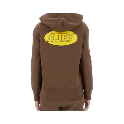 Logo Printed Jersey Hoodie
