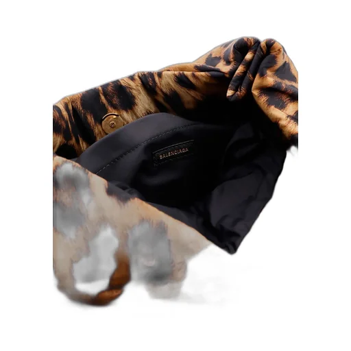 Monaco Leopard Print Chain Shoulder Bag