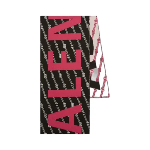 Jacquard Logo Scarf