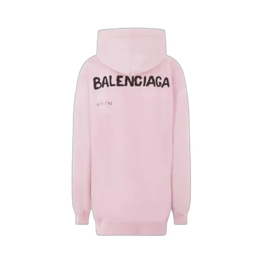 Logo Printed Oversized Hoodie