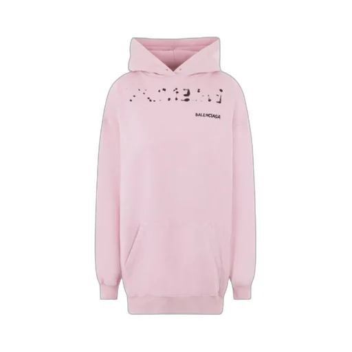 Logo Printed Oversized Hoodie