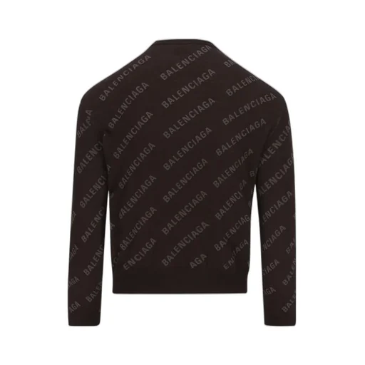 All-Over Logo Buttoned Cardigan