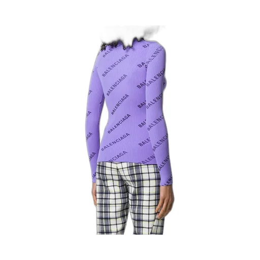 Logo Rib Sweater