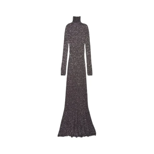 Sequin Embellished Maxi Dress