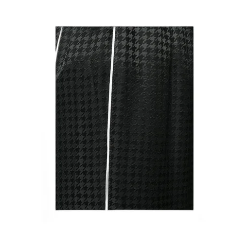 Checked Track Pants