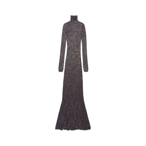 Sequin Embellished Maxi Dress