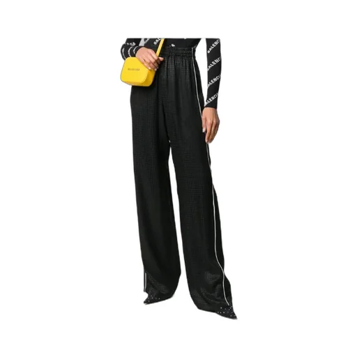 Checked Track Pants