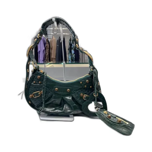Cagole Embossed Shoulder Bag