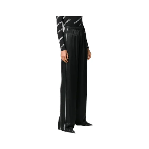 Checked Track Pants