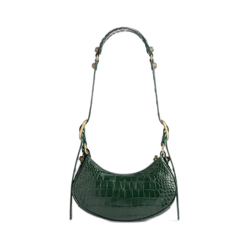 Cagole Embossed Shoulder Bag