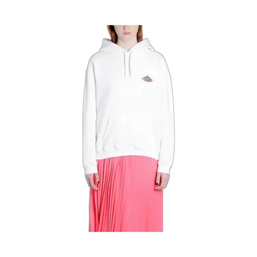 Logo Printed Hooded Sweater
