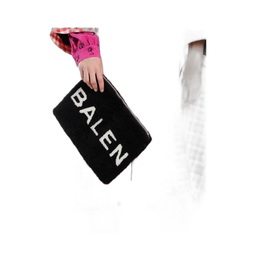 Logo Zipper Printing Handbag