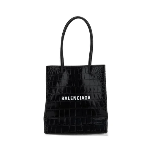 Xxs Shopping Embossed Emblem Handbag