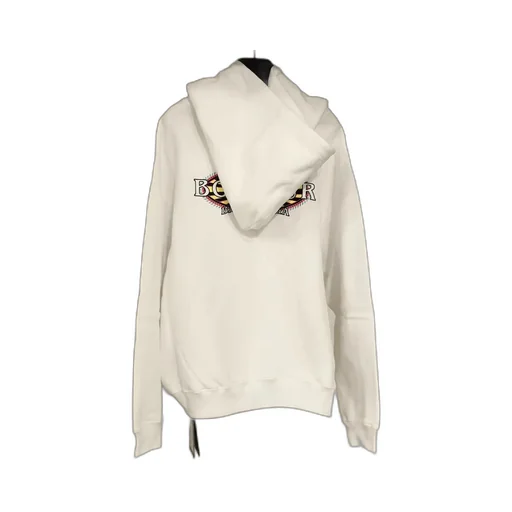 Logo Printed Hooded Sweater