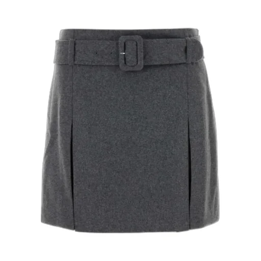 Belted Mini Skirt