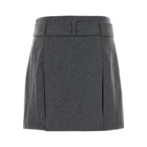 Belted Mini Skirt