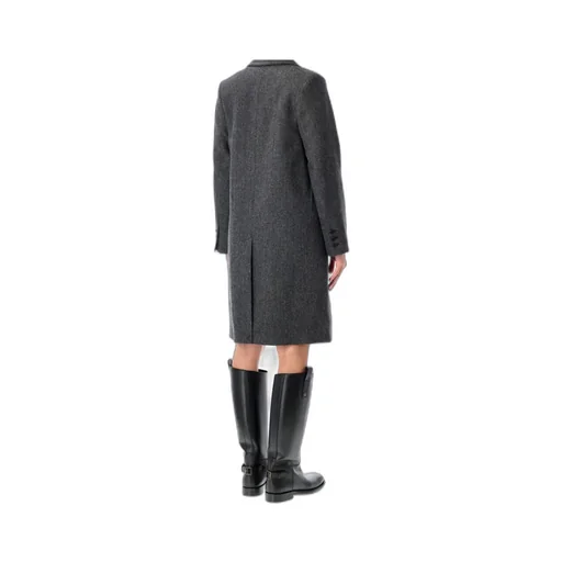 Double-Breasted Tailored Coat