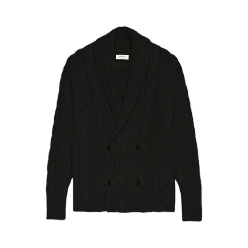 Double-Breasted Cardigan