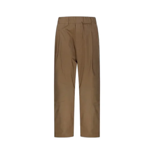 Wool Pleated Pants