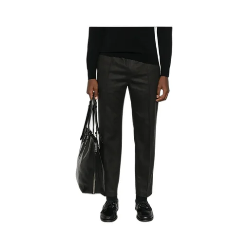 Wool Straight-Leg Trousers