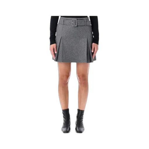 Belted Mini Skirt