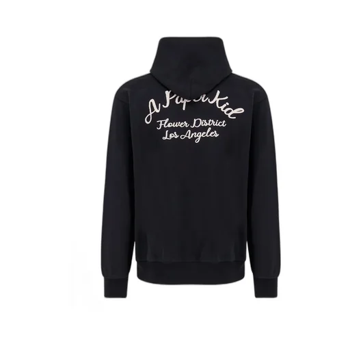 Cotton Sweatshirt With Logo Embroidery On The Front