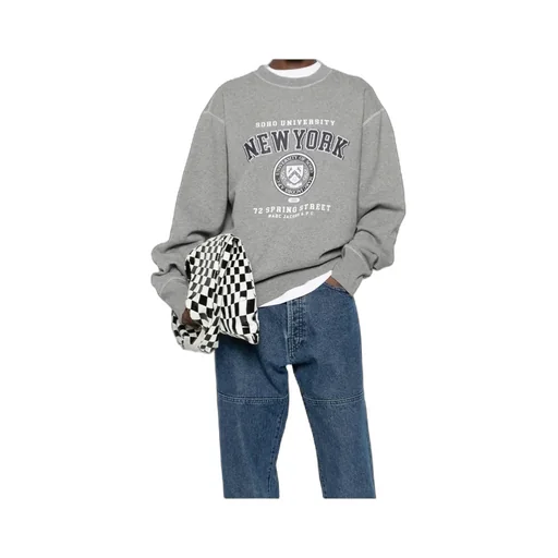 Graphic-Print Sweater