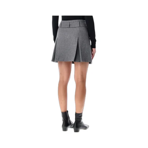 Belted Mini Skirt
