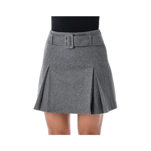 Belted Mini Skirt