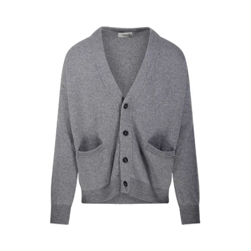 Patch Pocket V-Neck Cardigan