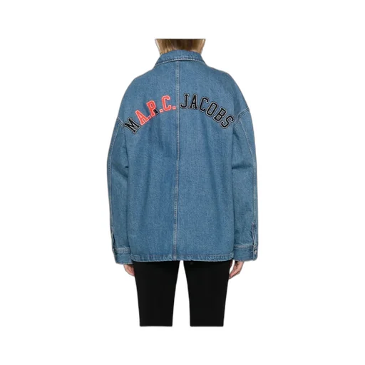 Logo Embroidered Denim Jacket
