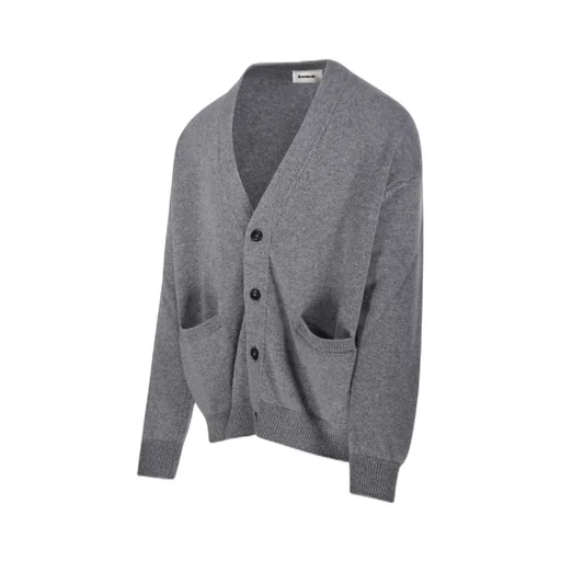 Patch Pocket V-Neck Cardigan