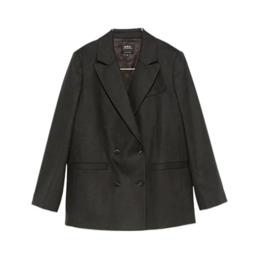 Double-Breasted Wool Blazer