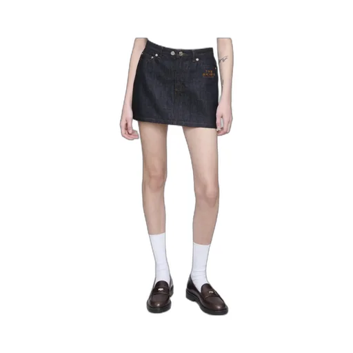 Logo Patch Mini Skirt