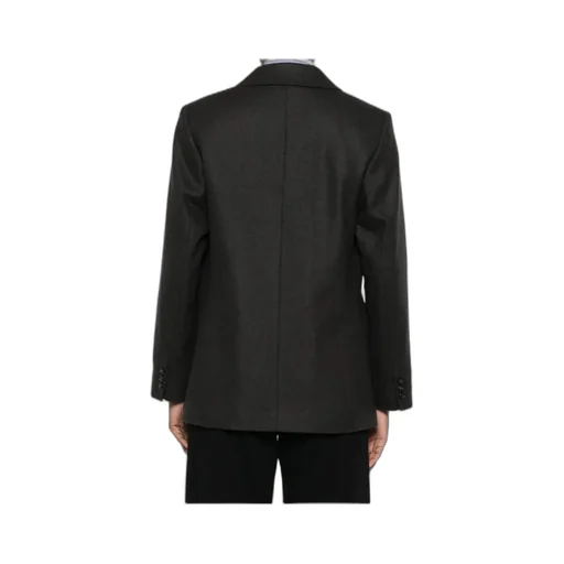Double-Breasted Wool Blazer