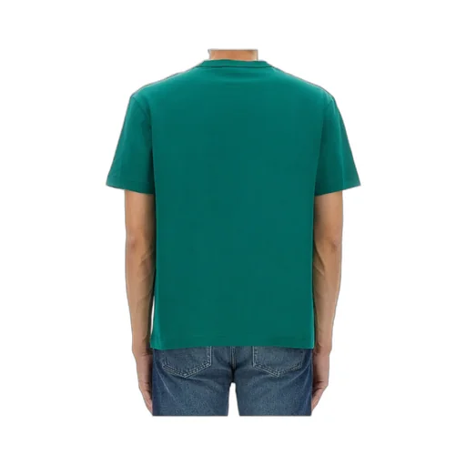 Flocked Logo Crewneck T-Shirt