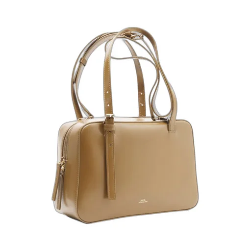 Virgine Box Buckle-Detail Tote Bag