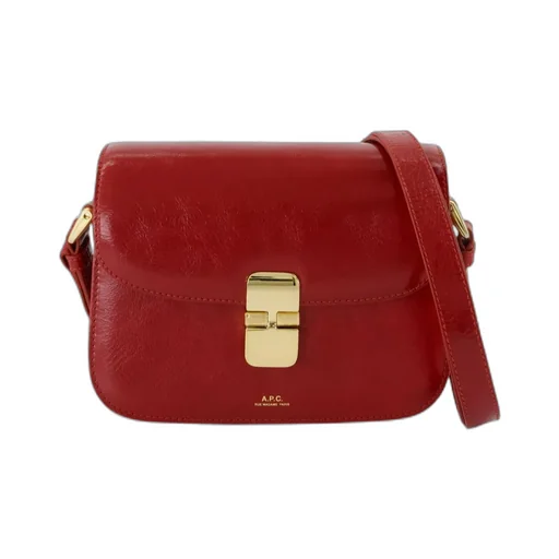 Small Grace Flap Magnetic-Clasp Cross-Body Bag
