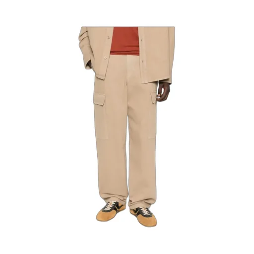 Straight-Leg Cargo Trousers