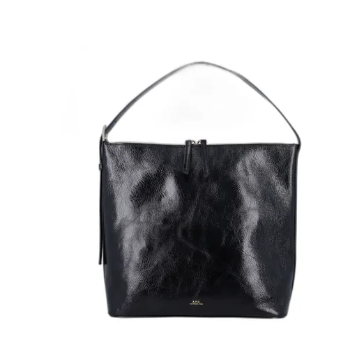 Vera Logo Printed Zipped Tote Bag