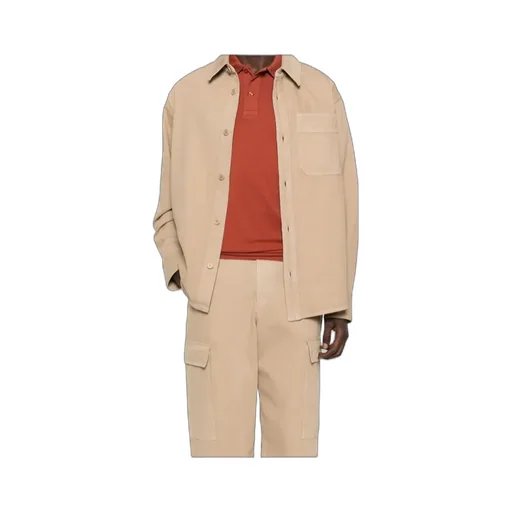 Pocket Button-Down Jacket