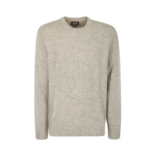 Crew-Neck Wool-Blend Jumper