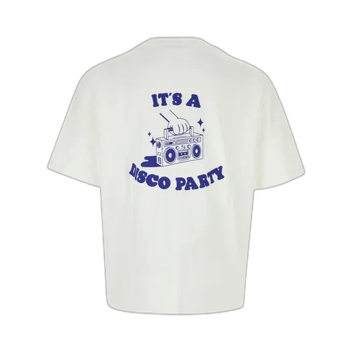 Disco Logo Printed Crewneck T-Shirt