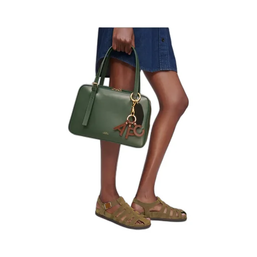 Virginie Logo Printed Crossbody Bag
